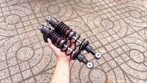 Phuộc ATR Không Bình Dầu Giảm Xóc Sau Wave V2 Size 330mm Tăng Chỉnh Thật Lắp Mọi Loại Xe Tặng Free Tem Mod