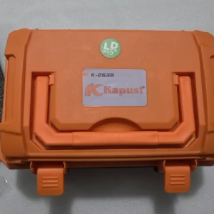 Máy bắn tia laser XANH 5 tia KAPUSI TRÒN XÁM CAM_K2638