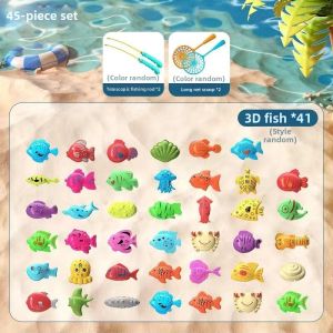 KUWUBIANJING | Magnetic Educational Fishing Toy Set