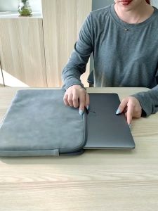 🇹🇭🔥รุ่นใหม่2024🔥 สำหรับ Macbook Xiaomi Huawei 11" 12" 13" 15" 15.6" กระเป๋าโน๊ตบุ๊ค Laptop Notebook ความจุเยอะ ไส่ของได้มากขึ้น