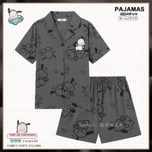 Pure Cotton Snoopy Charlie Couple Sleepwear Short Sleeve Home Clothes Mens Youth Cartoon Print Comfortable Breathable Summer Pajamas