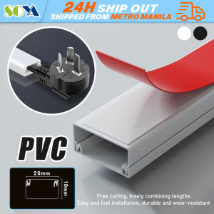 Square Slot Floor Electric Wire Cord Cover Self-Adhesive Cord Protector Extension Wiring Duct Protector Wire Organizer Self-Adhesive Floor Cord Cover Anti-extrusion Durable Extension Wiring Duct Protector Square Power Cable Protector