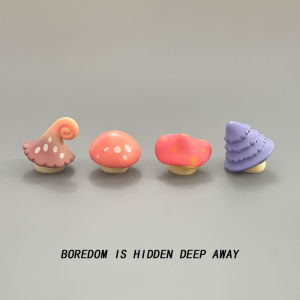 Bàn Trang Trí Máy Tính Xách Tay Hình Nấm Cổ Tích Nhỏ Làm Dịu Nỗi Lo Làm Việc Văn Phòng Đồ Trang Trí Bàn Làm Việc