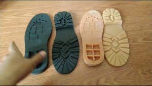 Outsole Sepatu Boot Safety Alas Bawah Sole Potong Sepatu Karet Mentah rubber Tebal 025