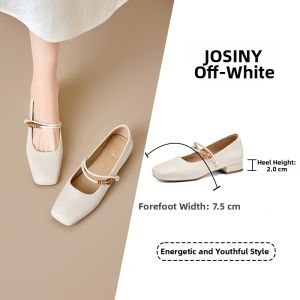 Josiny | Fairy Style Dress Matching Comfortable Soft Soled Ladies Shoes