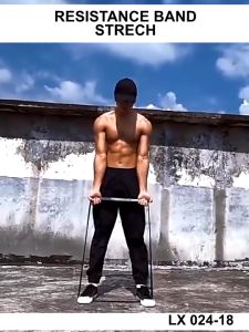 024-18 Speeds Tali Fitness Loopbands Resistance Bands Tali Karet Elastis untuk Olahraga Gym