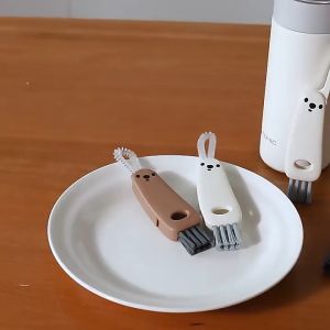 Bigmall แปรงล้างแก้ว แปรงขัดฝาแก้ว แปรงขัดขวดน้ำ No.Y1211