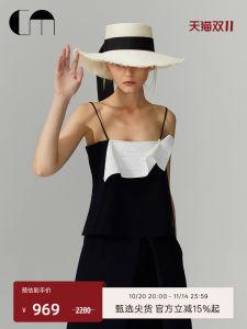 Minimalist Color Block Designer Womens Tank Top with Lace Hem Spring Summer Short Loose Fit Commute Style Polyester Fiber