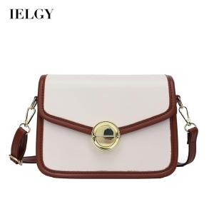 IELGY Túi Vuông Nhỏ Kiểu Đưa Thư Chất Lượng Cao Khối Màu Phong Cách Hàn Quốc Cho Nữ