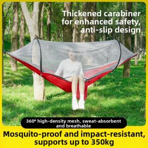 NPC | Anti-Tipping Mosquito Net Hammock For Single Or Double Use