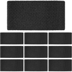 10pcs elastic strap fixing buckle nylon strap loop fastener positioning buckle backpack shoulder strap fixing buckle