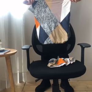 Universal Printed Chair Covers(Back Cover+Seat Cover) High Elastic Home Office Computer Split Chair Seat Protectors