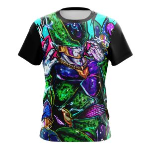 Bandai | Summer 2026 Dragon Ball Demon Buu "Cyberhip Hop" Trend Theme 3D Printed Breathable Quick Dry T-shirt Adult Parent-child Top
