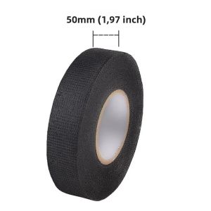 Băng Keo Điện Chịu Nhiệt Màu Đen Tự Dính Vải Cách Điện Chống Thấm Nước Dây Cáp Cho Dây Nịt Ô Tô