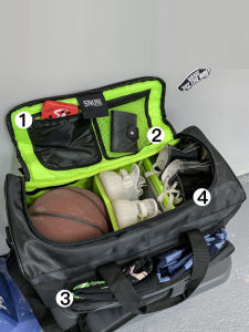 Dung Tích Lớn Bóng Rổ Tập Ba Lô Thể Dục Du Lịch Cho Nam Bảo Quản Giày Thiết Bị Bóng Đá Túi Chuyến Đi Ngắn Túi