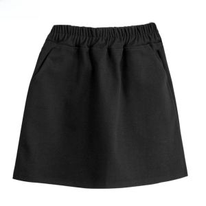 Womens Faux Two-Piece Thickened Fleece Lined Elasticated Cotton Blend High Waist Pantyhose Skirt Pants Spring Autumn Winter Outerwear