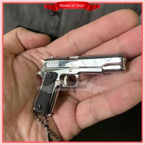 [Ready Stock] Keychain Premium Quality Pubg Colt M1911 full metal key chain toy model. Cannot shoot. Rantai Kunci