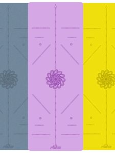 Natural Rubber Yoga Mat Double-Sided Anti-Slip Fitness Sports Home Use Personalized Beginner Flyke PU Yoga Mat