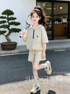SHANGLEXIONG | Bộ Quần Short Thời Trang Cho Bé Gái