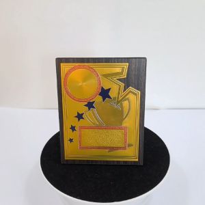 Wooden Songket Plaque EP784 (HADIAH SUKAN DAN ANUGERAH CEMERLANG) TROPHY Plak cenderahati.