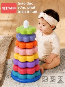 TEMiTANGMI | Rotating Stackable Baby Toy