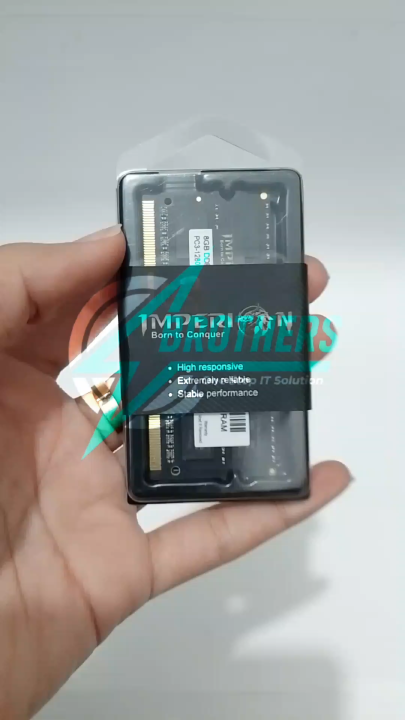 RAM IMPERION DDR3L 8GB 1600 MHz PC12800 RAM LAPTOP SODIMM Lazada