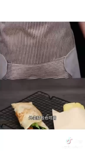 SERENITY 100Pcs/pack Food Grade Grease Resistant Kraft Paper Food Wrapper Sandwich Pouch Fried Chicken Fried Pouch Hamburgers and Snacks. Waxed and Harmless