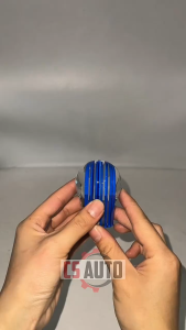 Universal 6cm Transparent Crystal Round Ball Line Manual Gear Knob Car Truck Lorry Batang Gear Panjang 6cm Kereta Lori