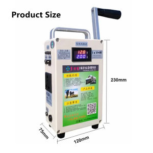 ⭐⭐⭐Hand Crank Generator AC220V 150W Mobile Phone Charging Treasure High Power Large Capacity Outdoor DC12V 240W Manual Generator