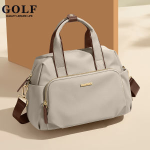 GOLF QUALITY Women‘s Shoulder Bag Fashion Womens Waterproof Commuter Handbag New Style Travel Messenger Bag Large Capacity Nylon Single Shoulder Bag Lightweight 2025