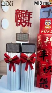 M18 Max Portable Wireless Bluetooth V5.3 Wild and Shocking Sound Speaker Ergonomic Design Multi Function