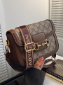 Elegant Luxury Small Niche Saddle Bag. 