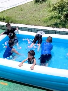 🏊‍♂️รับประกัน 10 ปี🌊สระเป่าลมครอบครัว สระน้ำเป่าลม 3m3ชั้น ของเล่นเด็ก แถมฟรี ที่สูบไฟฟ้า สระน้ำขนาดใหญ่ PVC Swimming Pool สระว่ายน้ำเด็ก สระน้ำ สระว่ายน้ำ สระน้ำถูกๆใหญ่ 3 ชั้น สระเป่าลม มีหลายขนาดให้เลือก 3.6/3/2.6/2.1/1.8/1.5/1.2 เมตร