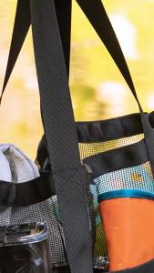 Campingmoon | CAMPINGMOON B-188 Water Utensils Mesh Bag Outdoor Swimming Equipment Storage Bag Camping Portable Large Capacity Shoulder Bag