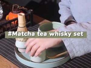 RakanKu Malaysia 100 Fringe Japanese Matcha Whisk Brush Bamboo Matcha Tea Powder Whisk Matcha Set Tools 抹茶刷