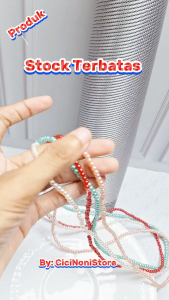 Mutiara sintetis mutsin manik Mute mutiara berat 3 mm renteng sintetis