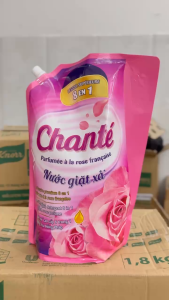 (Chính hãng)Nước giặt xả cao cấp 8in1 chanté 31kg hương hoa hồng pháp CHANTE