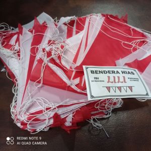 Bendera hias merah putih 5 m