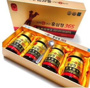 Korea Red Ginseng Extract Gold 6 Years Saponin 240g X 4EA Panax Bottle