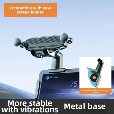 Automobile Screen Mobile Phone Holder New Energy Car Large Screen Universal Navigation Stand No Damage Installation Automatic