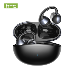 HTC NE56 Earphones Bluetooth V6.0 OWS Ear Clip Sports Wireless Headphones Noise Reduction Calls Ultra-light Earclip