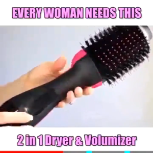 BEST TIME Hot Air Brush 3 in 1 Hair Styling Dryer Straightener Curler Multifunction Hairdryer Pelurus Kerinting Rambut Elektrik大波浪卷发棒