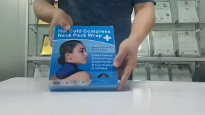 GOUNOD cold compress hot compress neck neck ice pack solid gel neck bib reusable neck cover wholesale spot