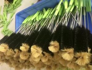 Round Nylon Brush Flexible Bendable Cleaner for Washing Narrow Neck Bottle Wine Decanter Beer Brewing Sup Hygiene Care