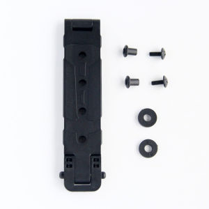 Outdoor Tactical Bag Knife Sheath Molle Waist Clip Carabiner Camping Utility Knife Holder Webbing Connection Clip QingGear