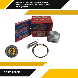 Piston Kit size std Genio/Beat New Deluxe LED 2020/Scoopy Esp K2F Riko High Quality
