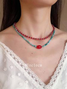 Fashionable Beaded Necklace for Women Unique Design Sensation Dainty Choker Versatile Stylish Accessory Trendy Jewelry