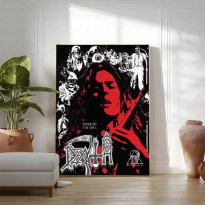 Bandai | Heavy Rock Band-D-Deaths Band Poster Water Proof Paper Print Room Decor Stickers Art Wall Decoration Bedroom Living Room