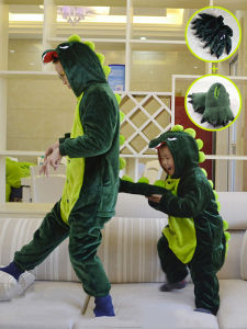Cute Animal Theme Flannel Pajamas