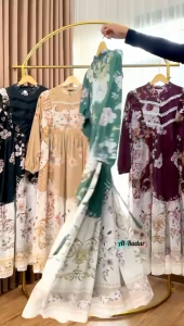 (BISA COD) DRES RAMPEL V TERBARU CERUTY BABYDOLL AL-BADAR